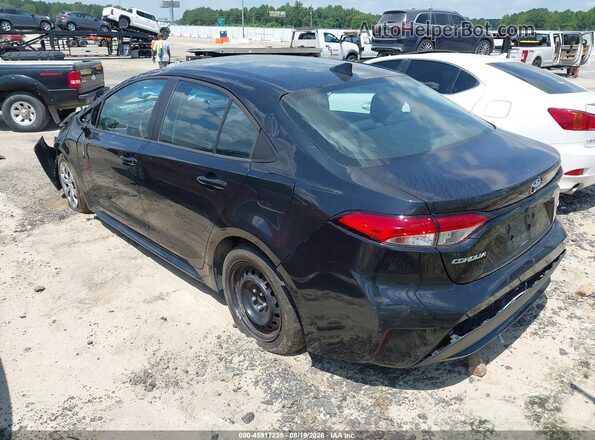 5YFEPMAE5NP342379 2022 TOYOTA COROLLA Black Tył lewy