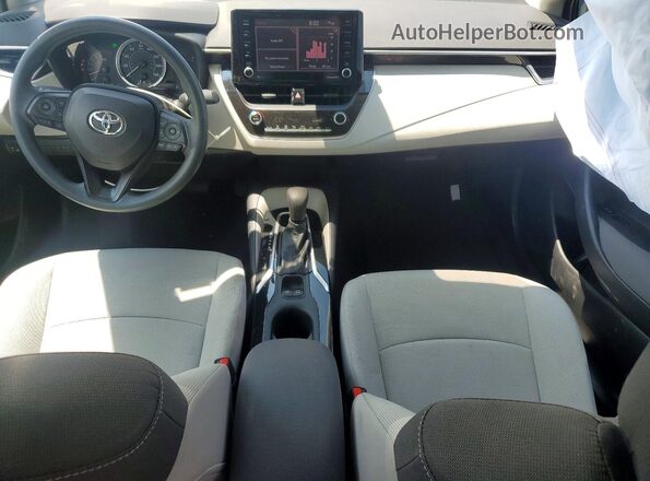 5YFEPMAE5NP373762 2022 TOYOTA COROLLA Gray წინა პანელის ხედი
