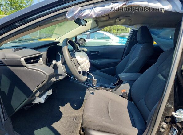 5YFEPMAE5NP392005 2022 TOYOTA COROLLA Black Вид салону спереду