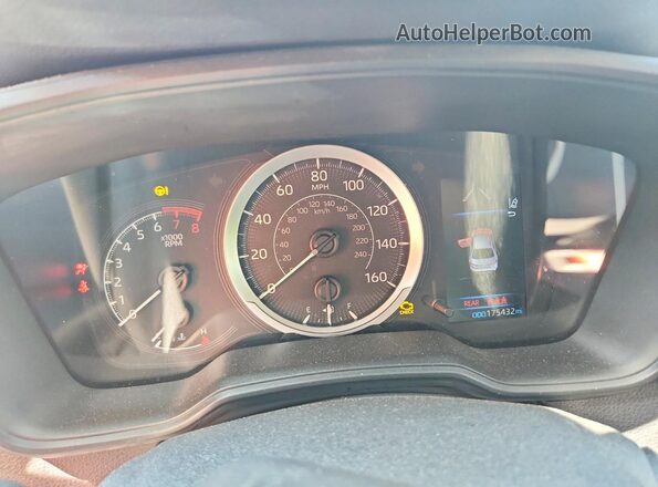 5YFEPMAE5NP392005 2022 TOYOTA COROLLA Black Вид щитка приладів