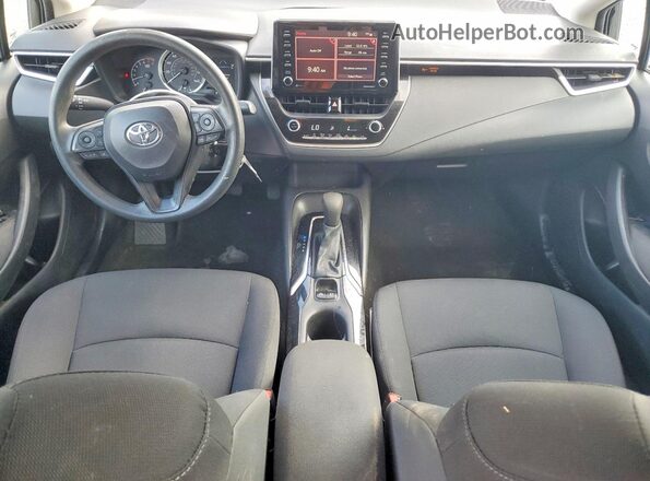 5YFEPMAE6MP177585 2021 TOYOTA COROLLA Black Dashboard view