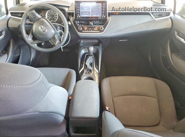 5YFEPMAE6MP178767 2021 TOYOTA COROLLA Blue Առջևի վահանակի տեսք