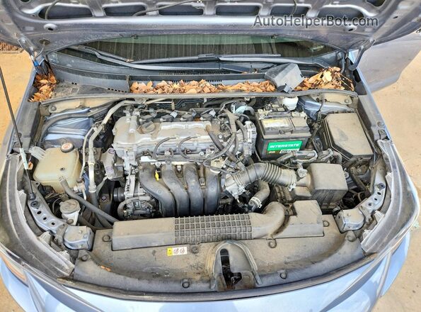 5YFEPMAE6MP178767 2021 TOYOTA COROLLA Blue Սալոնի հետևի տեսք