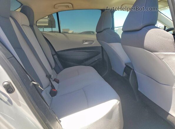 5YFEPMAE6MP193253 2021 TOYOTA COROLLA Silver Vista de los asientos traseros
