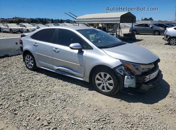 5YFEPMAE6MP193253 2021 TOYOTA COROLLA Silver Delantero derecho