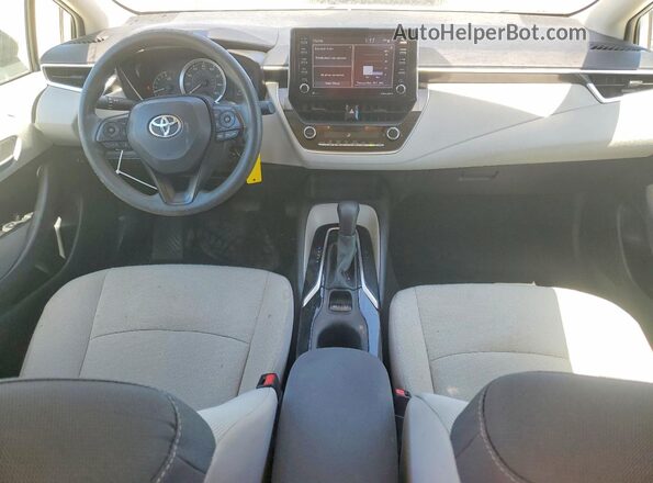 5YFEPMAE6MP193253 2021 TOYOTA COROLLA Silver Vista del salpicadero