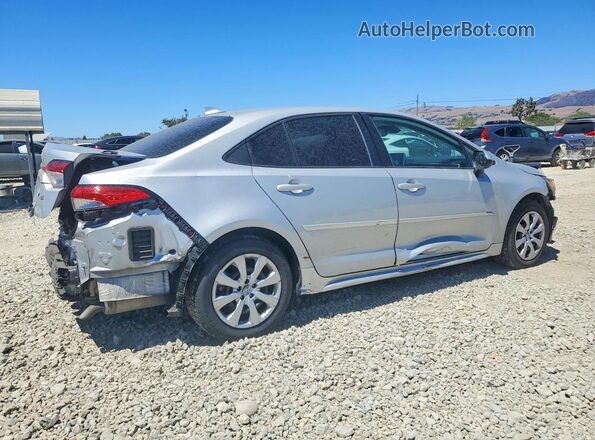 5YFEPMAE6MP193253 2021 TOYOTA COROLLA Silver Trasero derecho