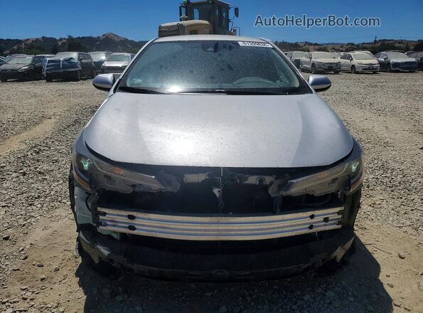5YFEPMAE6MP193253 2021 TOYOTA COROLLA Silver Vista frontal