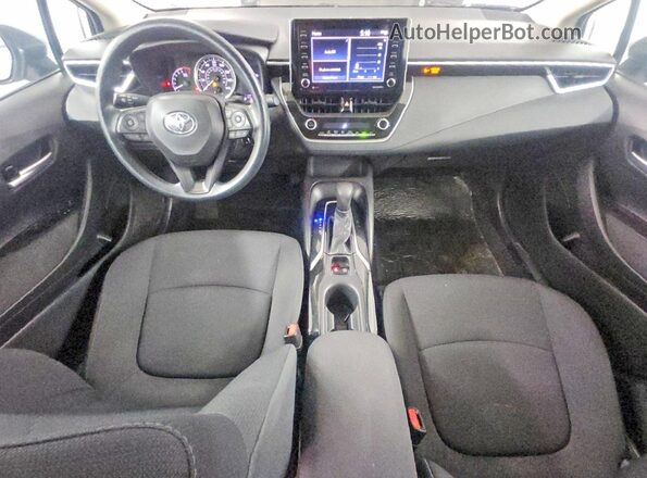 5YFEPMAE6MP206986 2021 TOYOTA COROLLA Серебряный Вид панели приборов