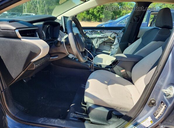 5YFEPMAE6MP222475 2021 TOYOTA COROLLA Gray Widok wnętrza z przodu