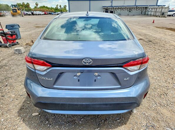 5YFEPMAE6MP233556 2021 TOYOTA COROLLA Blue Հետևի տեսք