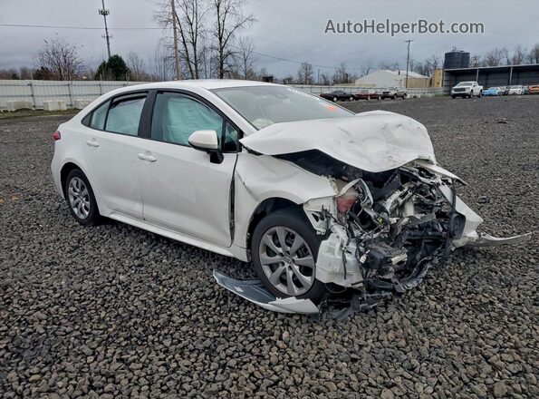 5YFEPMAE6MP243567 2021 TOYOTA COROLLA Белый Передняя правая четверть