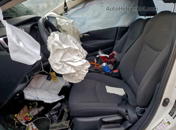 5YFEPMAE6MP243567 2021 TOYOTA COROLLA Белый Вид салона спереди