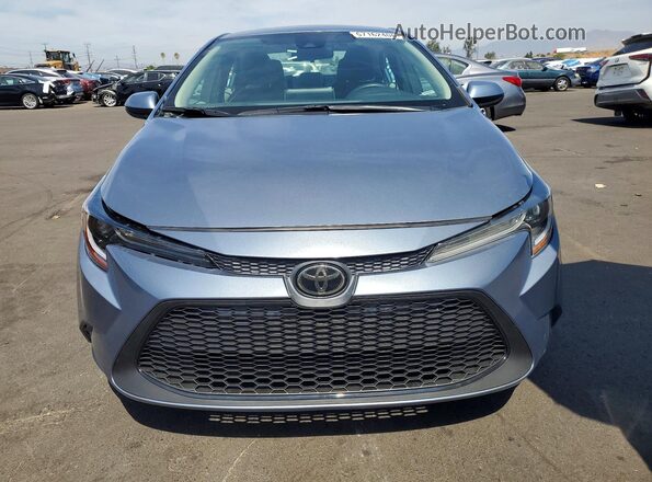5YFEPMAE6MP244024 2021 TOYOTA COROLLA Синий Вид задней части салона