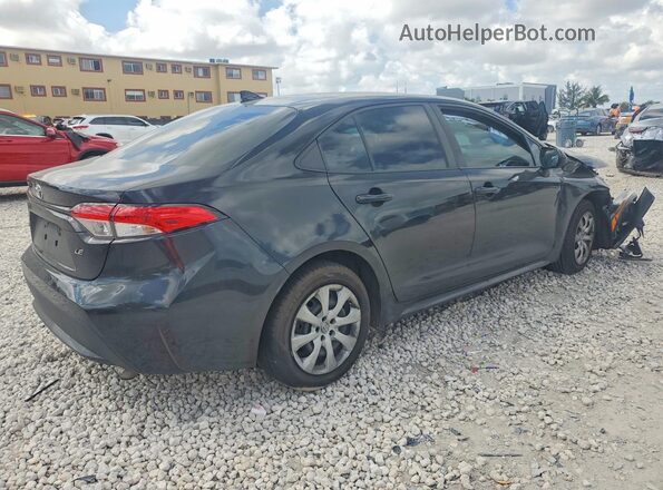 5YFEPMAE6NP320665 2022 TOYOTA COROLLA Черный Задняя правая четверть