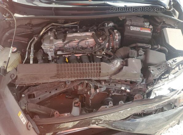 5YFEPMAE6NP320665 2022 TOYOTA COROLLA Черный Вид задней части салона