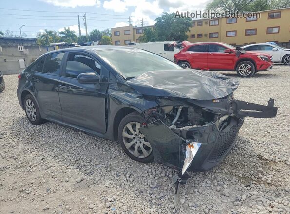 5YFEPMAE6NP320665 2022 TOYOTA COROLLA Черный Передняя правая четверть