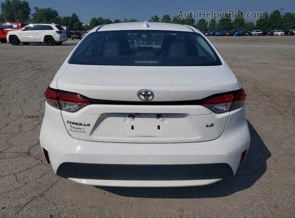 5YFEPMAE6NP332704 2022 TOYOTA COROLLA White Հետևի տեսք