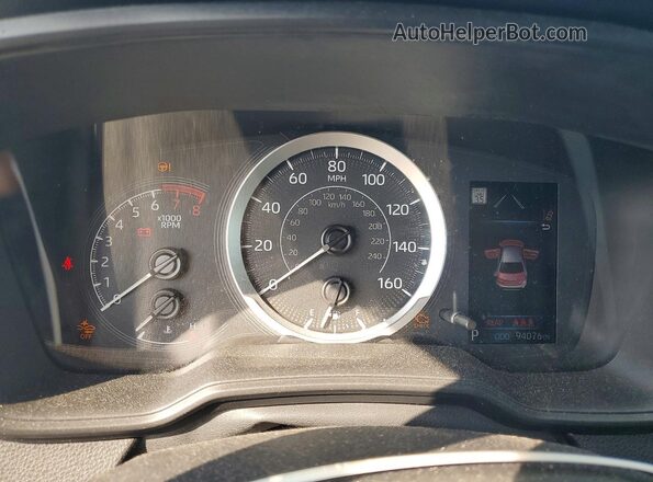 5YFEPMAE6NP332704 2022 TOYOTA COROLLA White Սարքավորումների վահանակի տեսք