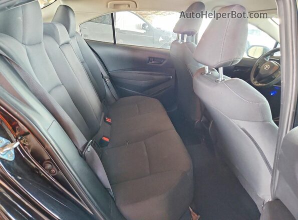 5YFEPMAE6NP357473 2022 TOYOTA COROLLA Black Vista de los asientos traseros