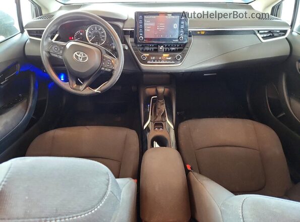 5YFEPMAE6NP357473 2022 TOYOTA COROLLA Black Vista del salpicadero