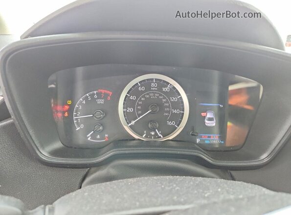 5YFEPMAE7MP183900 2021 TOYOTA COROLLA Blue Вид щитка приладів