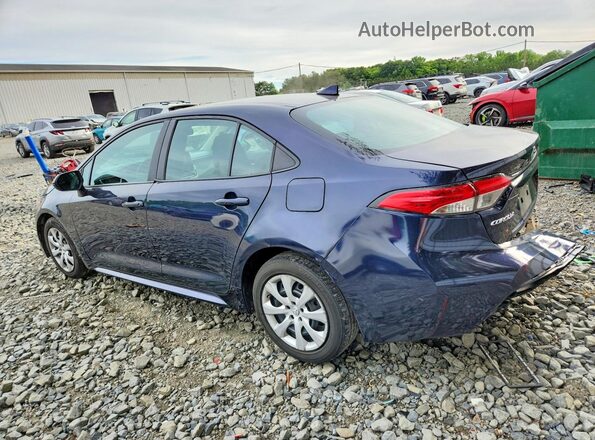 5YFEPMAE7MP183900 2021 TOYOTA COROLLA Blue Задня ліва чверть