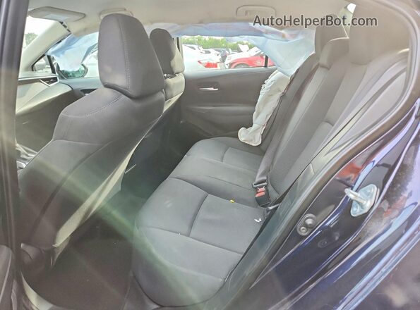 5YFEPMAE7MP183900 2021 TOYOTA COROLLA Blue Вид задніх сидінь