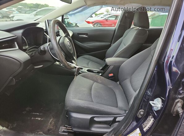 5YFEPMAE7MP183900 2021 TOYOTA COROLLA Blue Вид салону спереду