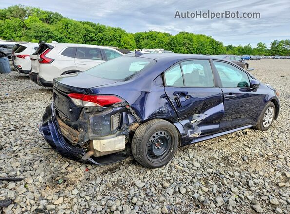 5YFEPMAE7MP183900 2021 TOYOTA COROLLA Blue Задня права чверть