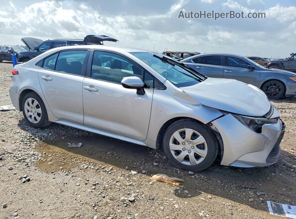 5YFEPMAE7MP185212 2021 TOYOTA COROLLA Silver Delantero derecho