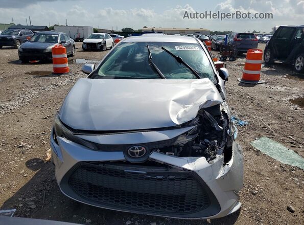 5YFEPMAE7MP185212 2021 TOYOTA COROLLA Silver Vista frontal
