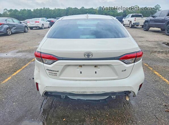 5YFEPMAE7MP194539 2021 TOYOTA COROLLA White უკანა ხედი