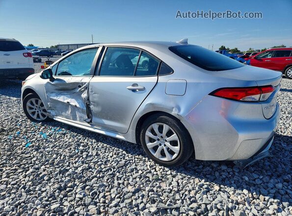 5YFEPMAE7MP219052 2021 TOYOTA COROLLA Silver Rear left