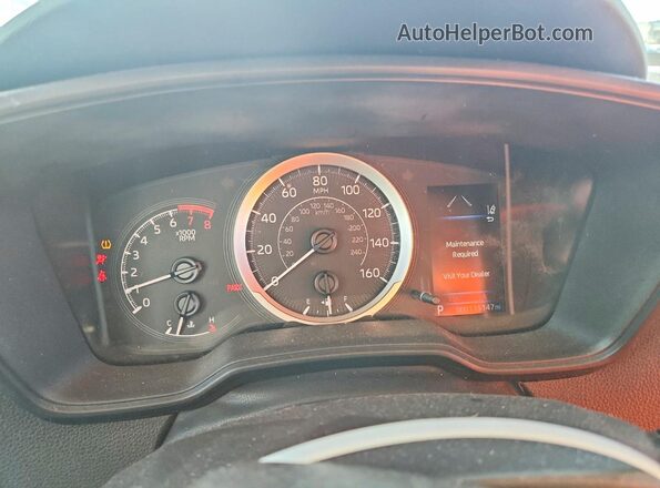 5YFEPMAE7MP219052 2021 TOYOTA COROLLA Silver Instrument cluster view