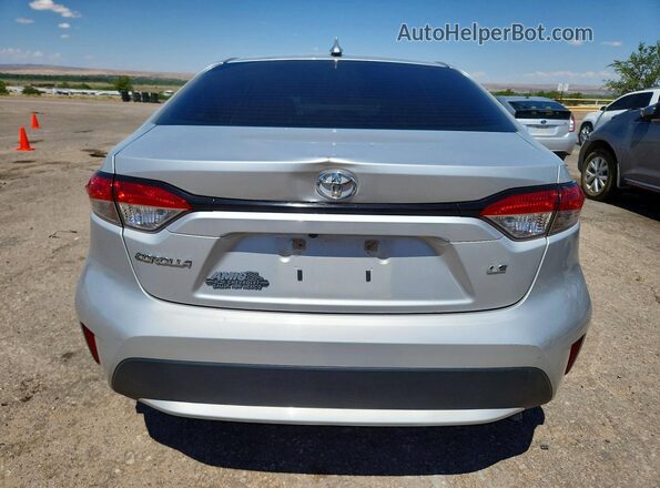 5YFEPMAE7MP222369 2021 TOYOTA COROLLA Silver Widok z tyłu