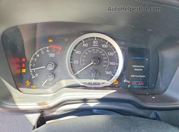 5YFEPMAE7MP222369 2021 TOYOTA COROLLA Silver Widok zestawu wskaźników