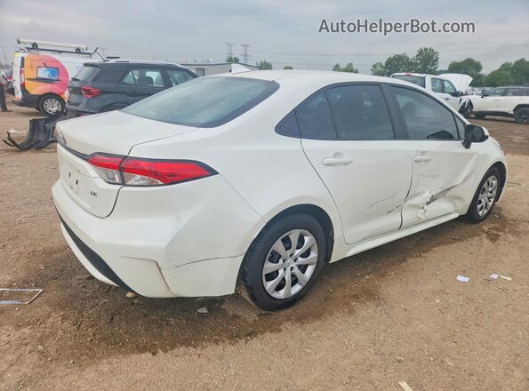 5YFEPMAE7MP226843 2021 TOYOTA COROLLA Белый Задняя правая четверть