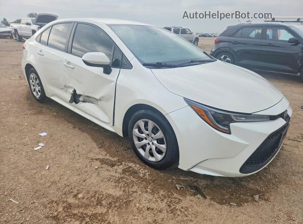 5YFEPMAE7MP226843 2021 TOYOTA COROLLA Белый Передняя правая четверть