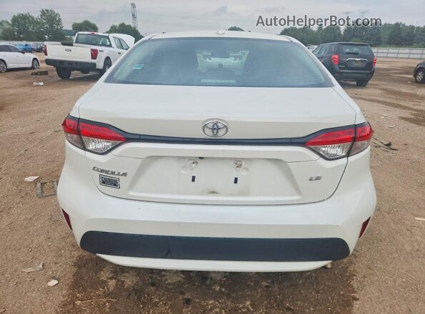 5YFEPMAE7MP226843 2021 TOYOTA COROLLA Белый Вид сзади