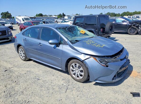 5YFEPMAE7MP229757 2021 TOYOTA COROLLA Gray Delantero derecho