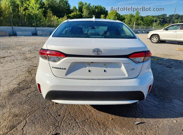 5YFEPMAE7MP233825 2021 TOYOTA COROLLA White Հետևի տեսք