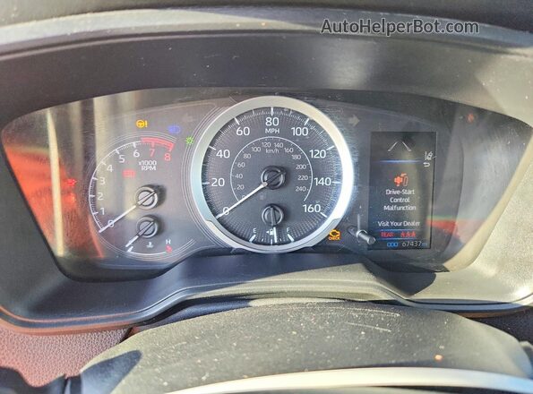 5YFEPMAE7MP233825 2021 TOYOTA COROLLA White Սարքավորումների վահանակի տեսք