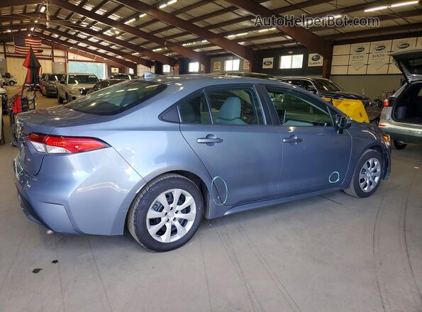 5YFEPMAE7MP235025 2021 TOYOTA COROLLA Blue Задня права чверть