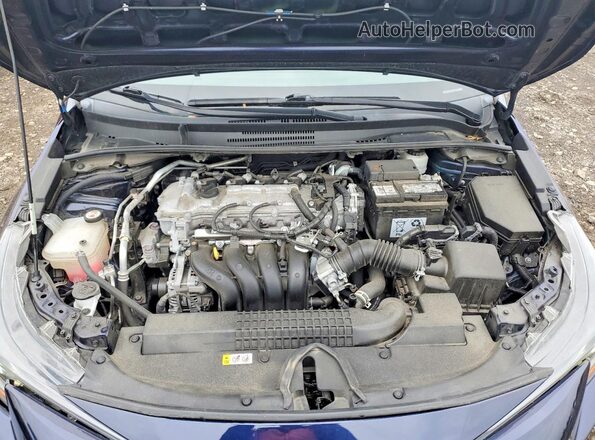 5YFEPMAE7NP294593 2022 TOYOTA COROLLA Фиолетовый Вид задней части салона