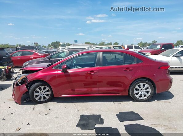 5YFEPMAE7NP324045 2022 TOYOTA COROLLA Бордовый Панорамный вид салона 360°