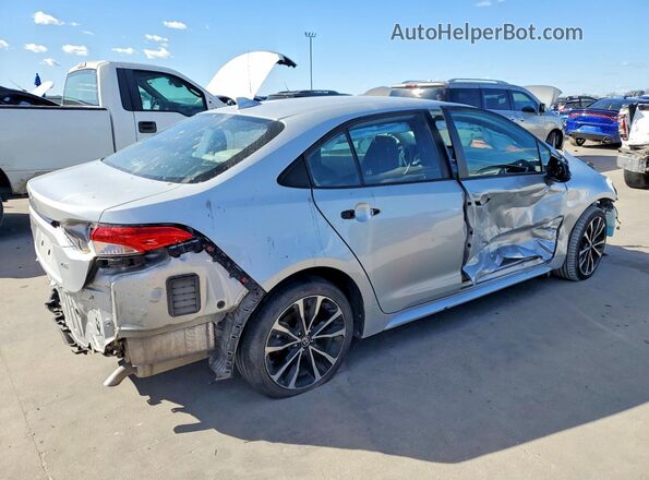 5YFEPMAE7NP329262 2022 TOYOTA COROLLA Silver Tył prawy