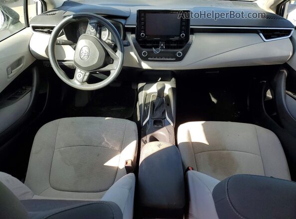 5YFEPMAE7NP329262 2022 TOYOTA COROLLA Silver Widok deski rozdzielczej