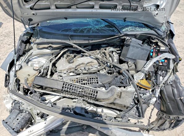 5YFEPMAE7NP337362 2022 TOYOTA COROLLA Silver Vista del compartimento del motor