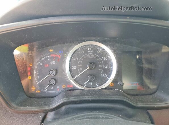 5YFEPMAE7NP337362 2022 TOYOTA COROLLA Silver Vista del cuadro de instrumentos